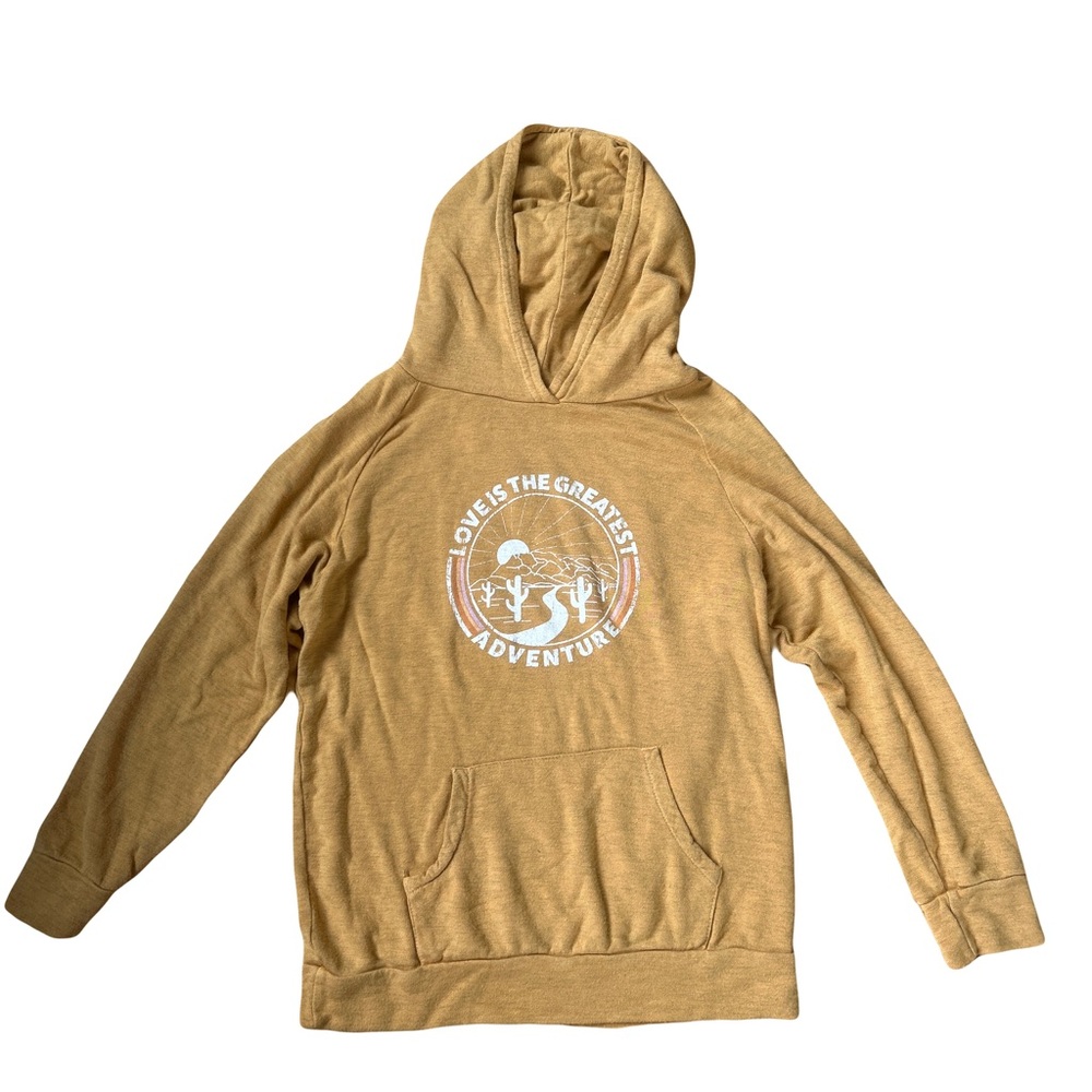 Orange Soft Girls Hoodie
